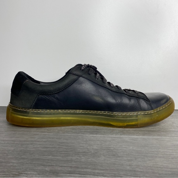 Oliver Cabell Men's Low 1 Ghost Black / Red Size 43 (US 10) Distressed - Picture 2 of 16